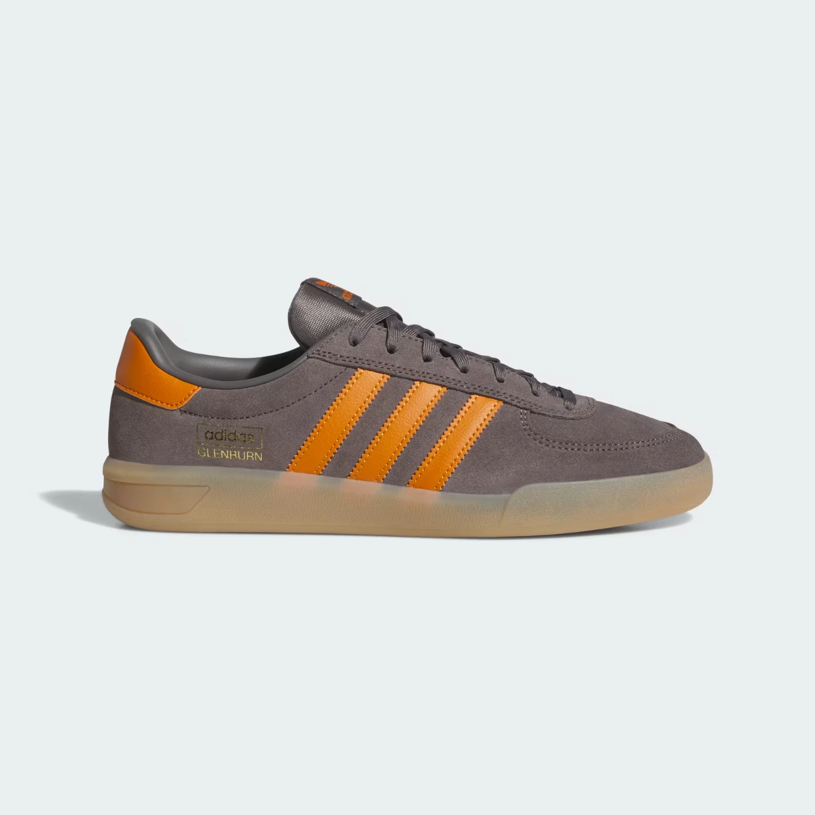 Mens adidas GLENBURN KK1115 Charcoal / Rustic Orange / Gum Shoes