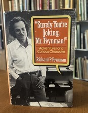 Surely You're Joking Mr Feynman 1985 1st edition HCDJ VG+
