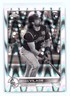 Ryan Vilade Rookie 2022 Topps Chrome #85 - Black & White RayWave Rockies