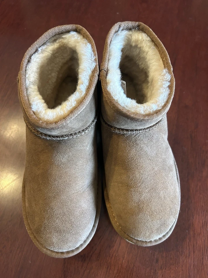 Emu Australia Stinger Micro Flatform Boots Tan Women's size 7 Free People New - Image 2 of 4