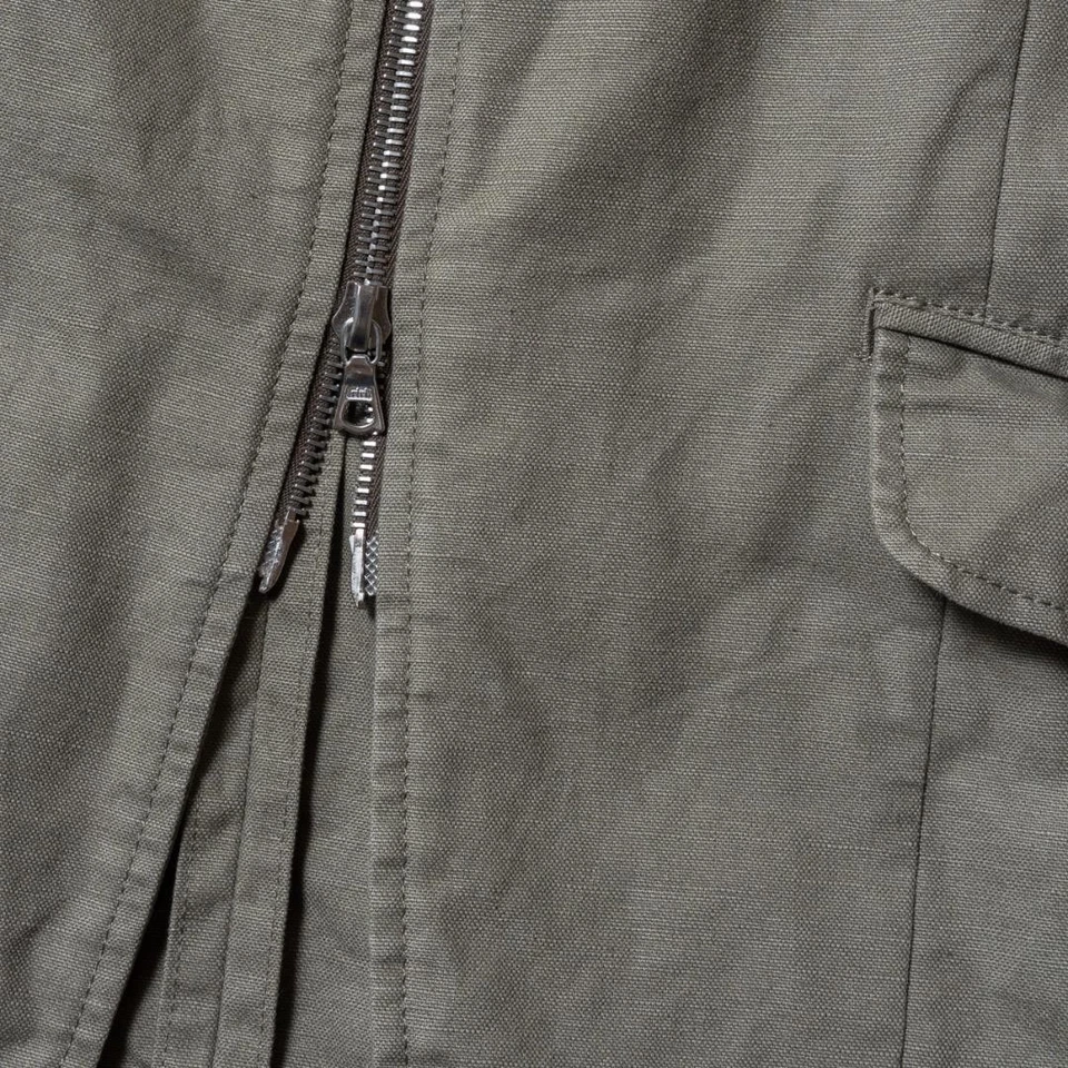 SOPHNET Cotton Linen Jacket Made in Japan Riri Zippers M - Image 2 of 4
