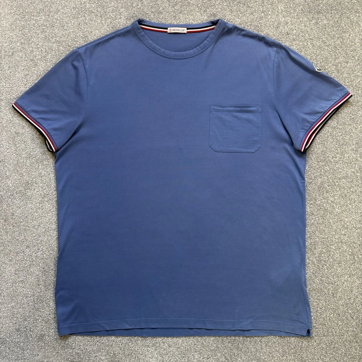 Moncler Blue T-Shirts for Men for sale | eBay UK