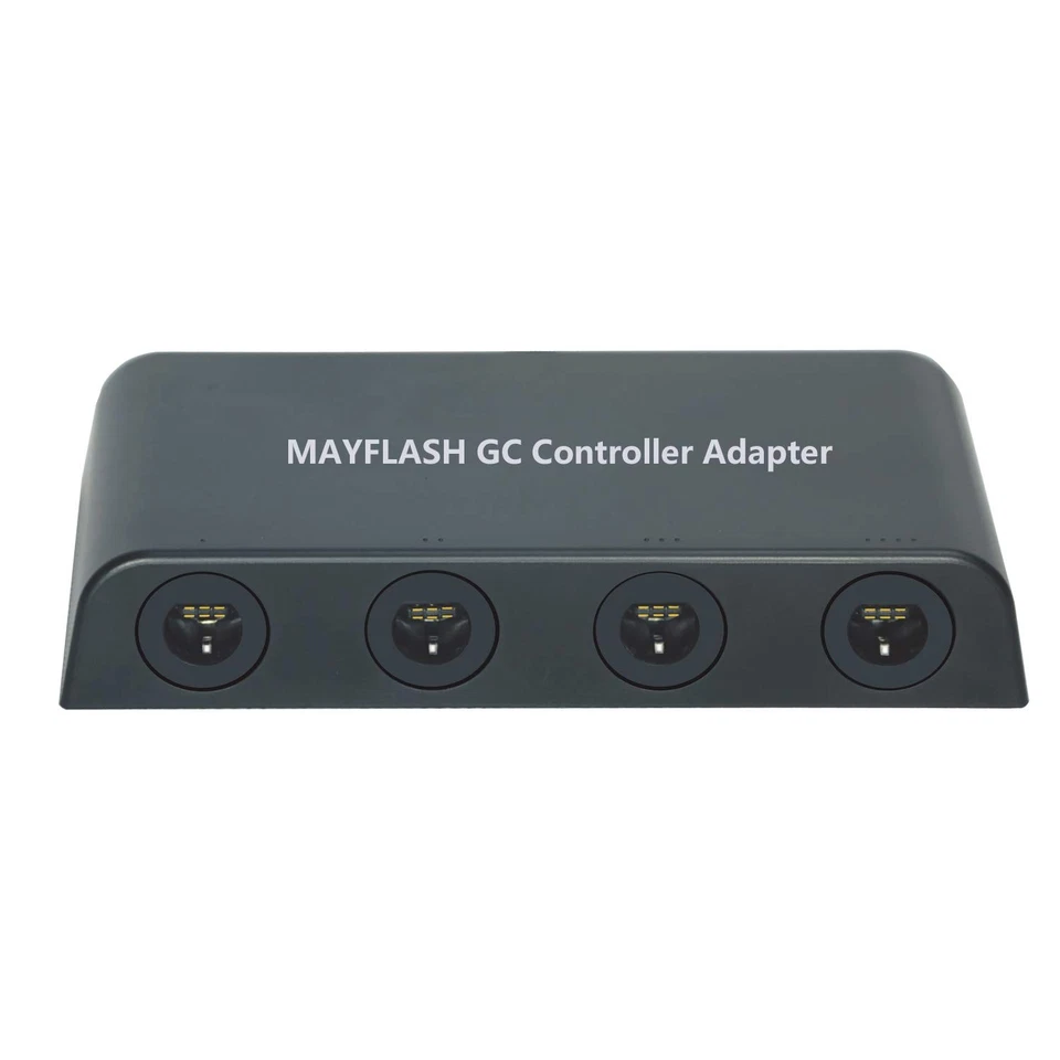 Adaptador Controlador Gamecube para Wii U, PC Windows y Switch/Switch 2, 4 Puertos Foto 2 de 3
