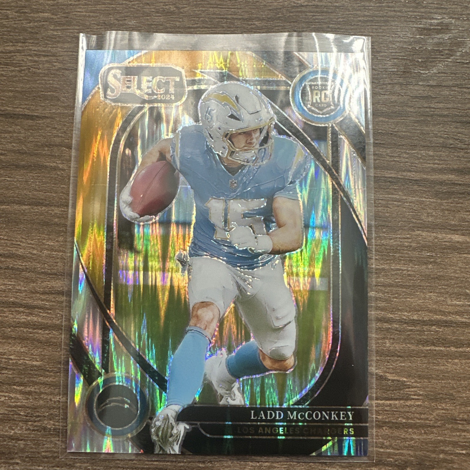 2024 Panini Select Black And Gold Club Level Shock Prizm Ladd Mcconkey