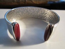 RUSTIC CUFF BRACELET - SHINY AND HEAVY - FITS...