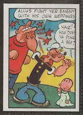 CHIX-POPEYE THE SAILORMAN 1959-#43- QUALITY CARD!!