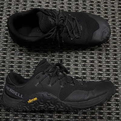 Merrell Trail Glove 7 Barefoot Shoes Mens Size 9.5 Black  J067653