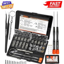 Magnetic Eyeglass Repair Kit, Eye Glasses Screws,Tweezer Screwdriver Nose Pads..