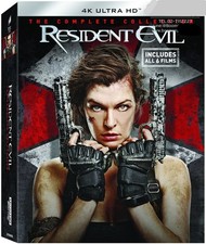 Resident Evil Complete Collection 2020 4K UHD All Region, 6 Disc