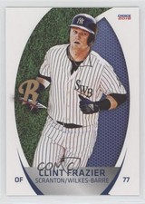 2018 Choice Scranton/Wilkes-Barre RailRiders Clint Frazier #28 fm0