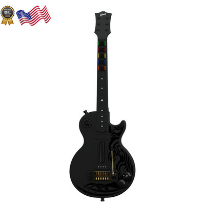 CRKD Gibson Les Paul Guitar Controller Black Tribal Multi Platform Encore NEW