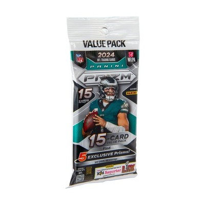 2024 Prizm NFL Football Trading Cards Fat Pack