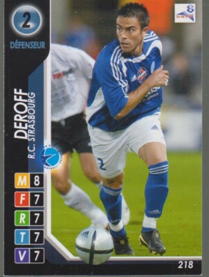 VIGNETTE PANINI DERBY TOTAL 2004 / 2005 R.C. STRASSBURG (BOKA)