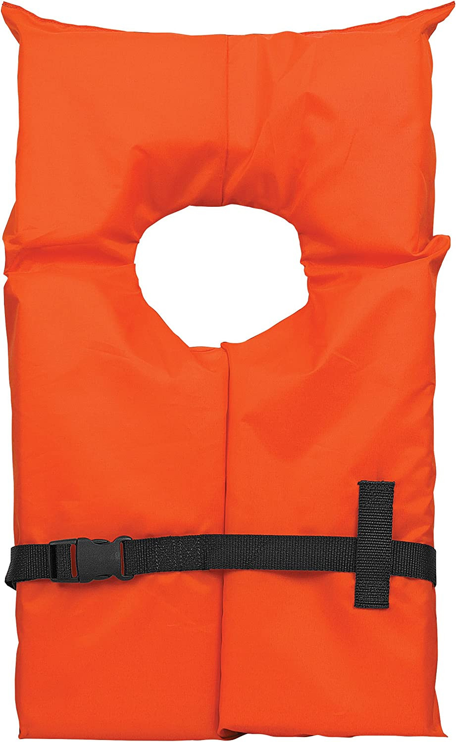 Type II Life Jacket Vest Orange USCG Approved Adult Fishing Boating