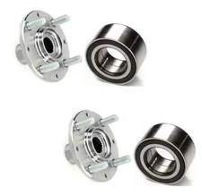Front Wheel Hub & Bearing Kit FIT 1992-2000 HONDA Civic LX NON-ABS (PAIR)