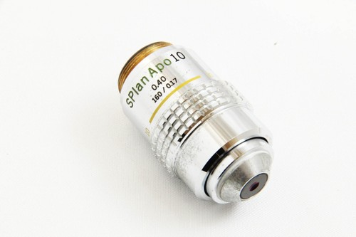Objetivo microscopio Olympus SPlan Apo 10x 0,40 160/0,17 S Plan Apo #5337 - Imagen 3 de 8