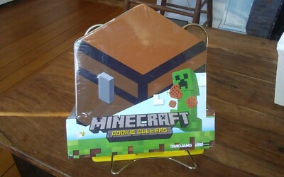 2013 Minecraft Cookie Cutters Mojang Think Geek 5 designs NEW
