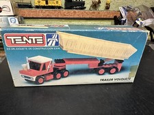 Costruzioni Tente 0687 Trailer volquete nuovo vintage NO Lego!