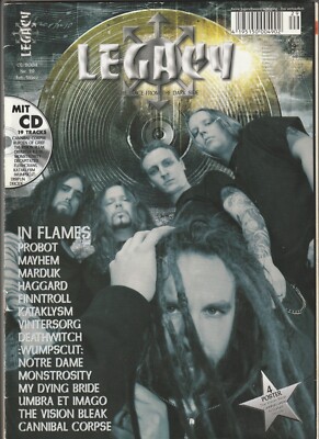   LEGACY #29/2004 In Flames/Marduk/Vintersorg + Poster/ohne CD MUSIK-MAGAZIN