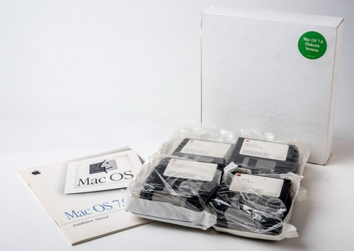 Apple Macintosh System 7.6 Kompletter Satz Installationsdisketten / Disketten 3,5 Zoll