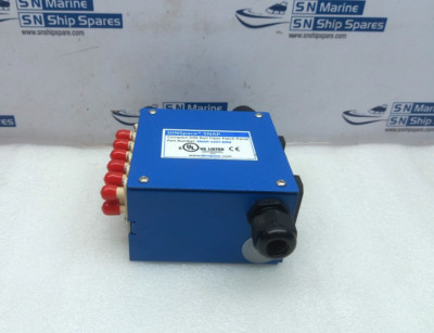 DINSpace SNAP-12ST-MM Compact DIN-Rail Fibre Patch Panel
