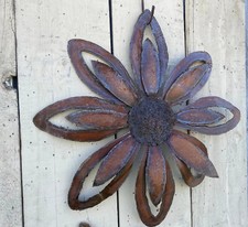 Decorative Petals Large Hanging Metal Flower- Wall Art