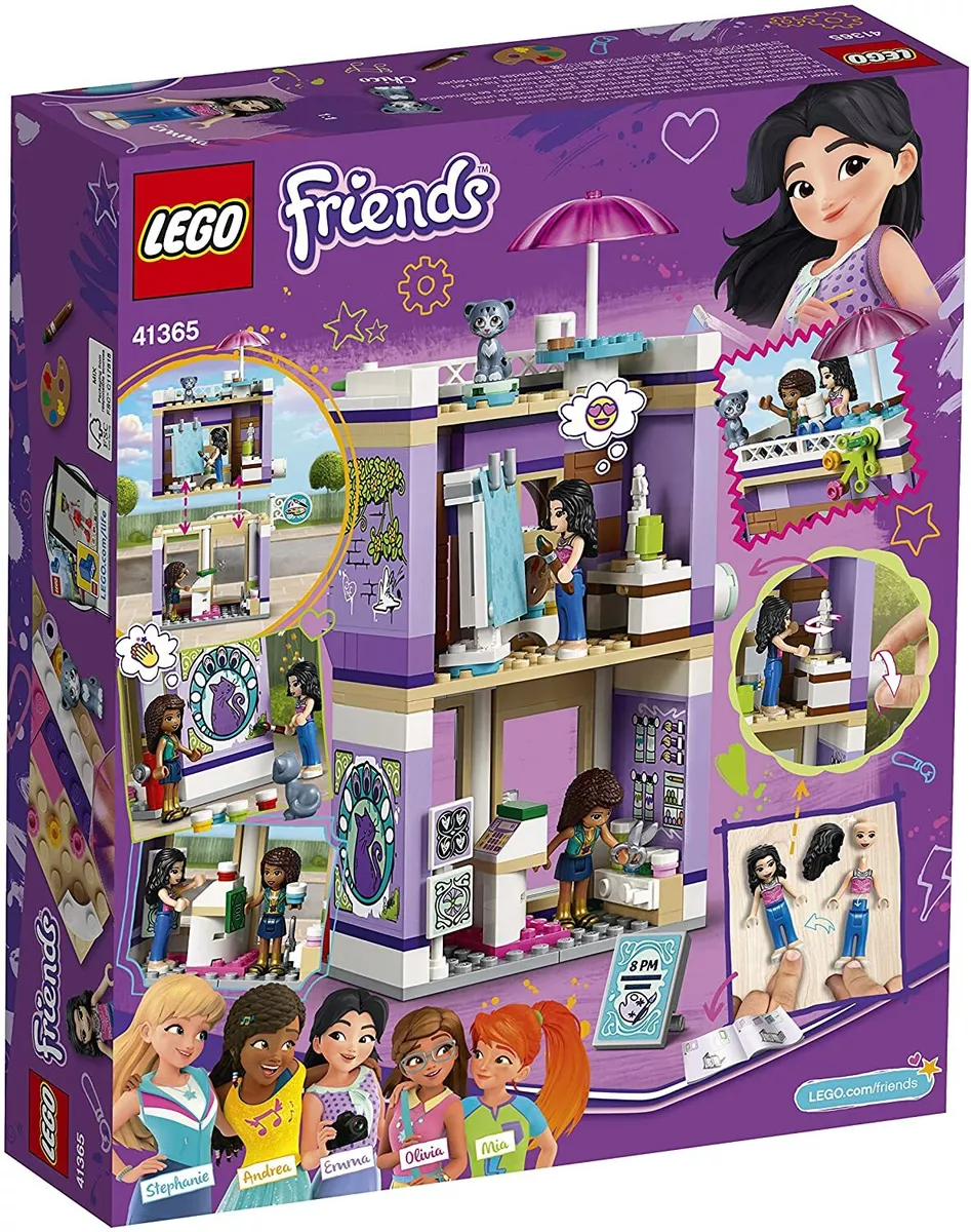 Lego friends paint shop sales