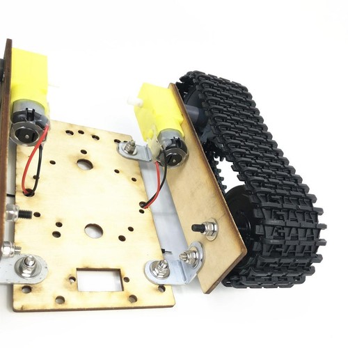 Kit de chenilles avec châssis de réservoir en alliage, Robot de voiture pour - Photo 2/5