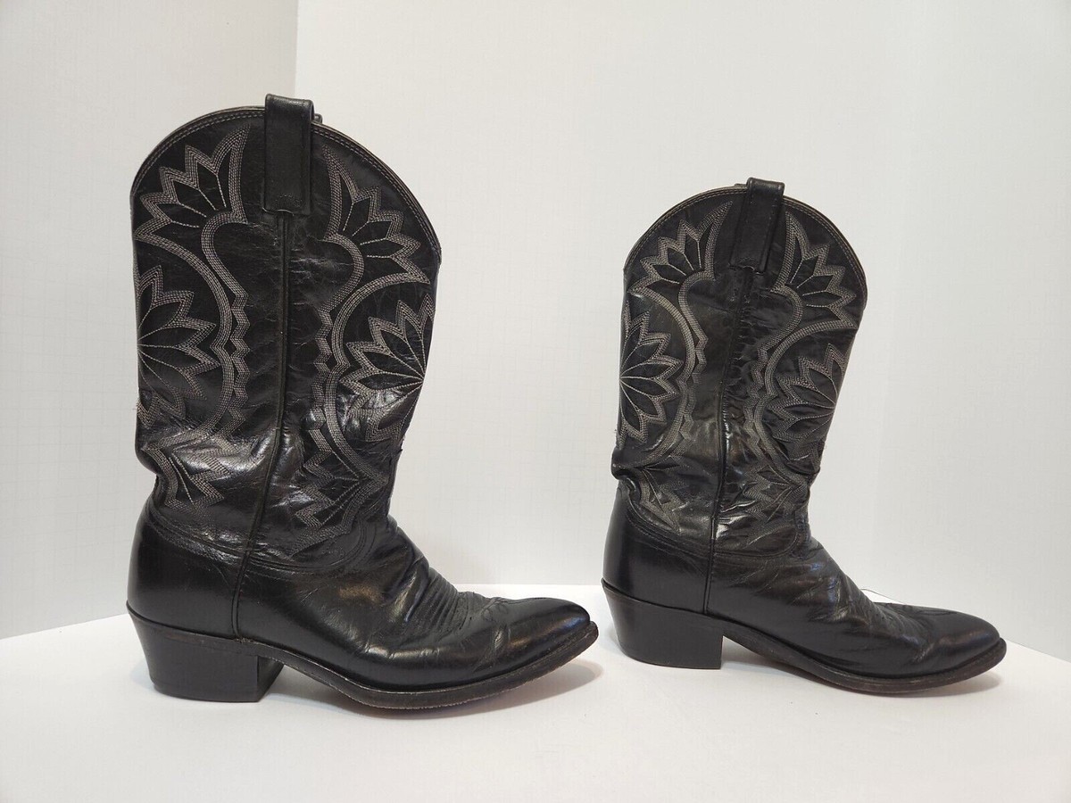 Dan Post Black Men\'s Size 10 D Pebble Grain Cowboy Boots Dan Post Men main image 3