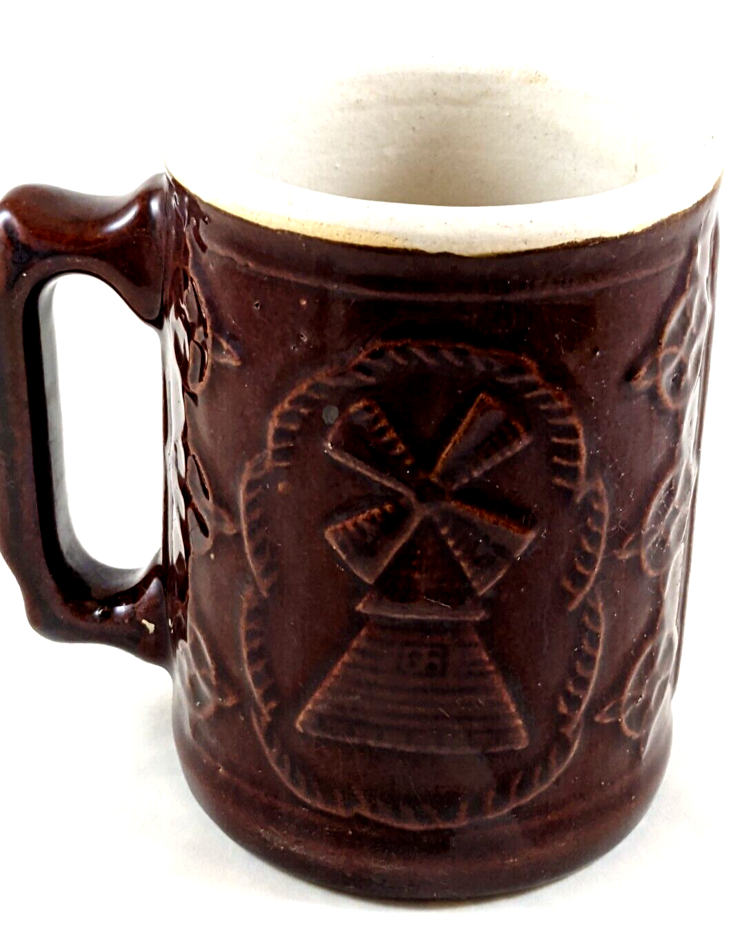 Antique Burley & Winter Pottery Crooksville Ohio Brownware Mug | eBay