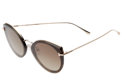 Tom Ford Womens Jess 63mm Havana Gold Cateye Sunglasses R1132