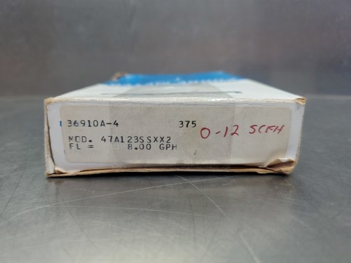 Wallace & Tiernan 47A123SSXX2 Spülmessgerät, 8 GPH Durchfluss.                      6D-5 - Bild 2 von 2