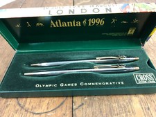 Cross Century 1996 Atlanta Olympics Ballpoint Pen Pencil Set