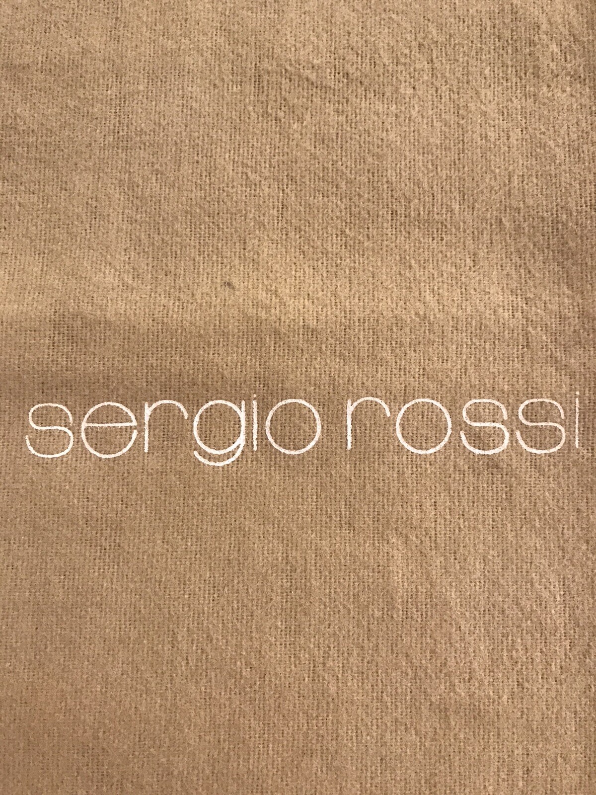 Authentic Sergio Rossi Storage Drawstring Dust Ba… - image 3