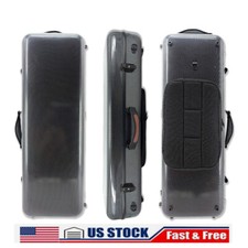 Adjustable 16inch Viola Case Carbon Fiber Viola Box Composite fit For 15-17inch