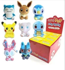 Pokemon Korea Pop Random Mini Plush Keyring Keychain Soft Plush Doll Bag Clip