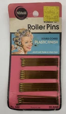 Vintage 20 Rubber Tipped Roller Pins on Orig. Cardboard NOS