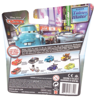 Disney CARS 'TOKYO' MATER' (Lot of 2): PATOKAA & KOMODO - 2013-14