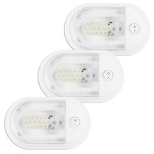 3 Pcs 12v Led Rv Ceiling Dome Light Rv Interior Lighting For Trailer Camper Boat