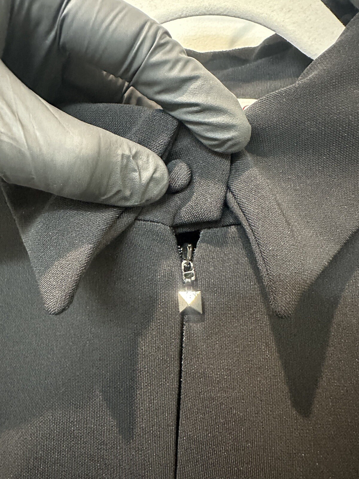 Valentino Black Cocktail Dress Sz 44 - image 3