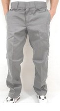 Dickies O Dog 873 slim Straight Work Pant Stoffhose Chino Work Silber 44/32