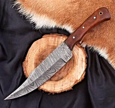 CUSTOM HAND MADE FORGED DAMASCUS STEEL UTILITY CHEF KNIFE KITCHEN CUTLERY 2572