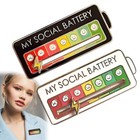 <!--F#f_0-->2PC Brooch Pin Mood Funny Interactive Badge Lapel Pin Kits<!--F/-->