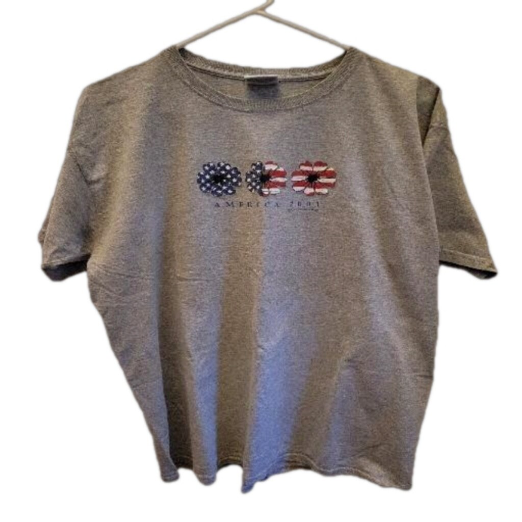 Men's Sonoma Jean Company T-Shirt XL Gray Red