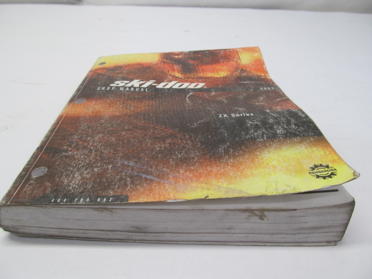 2003 SKI-DOO ZX SERIES SHOP MANUAL 484 200 042 | eBay