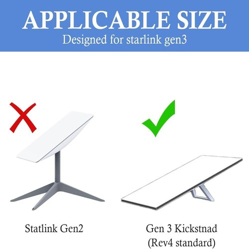 Universal Starlink Pipe Adapter High-impact Starlink Pole Mount - Afbeelding 6 van 6