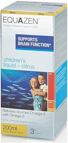 Equazen Kids Liquid Omega-3 & 6 | Brain & Focus Support | Citrus Flavor 200ml - Bild 5 von 8