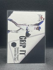 2001 (BLUE JAYS) Fleer Premium Grip It and Rip It #GRP4 S.Stewart/C.Delgado