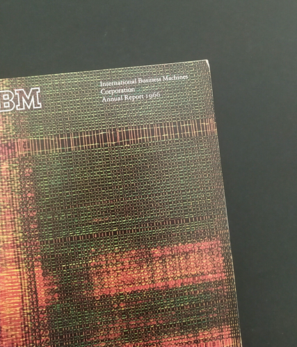 VINTAGE IBM INTERNATIONAL BUSINESS MACHINES 1966 ANNUAL REPORT - Afbeelding 12 van 13