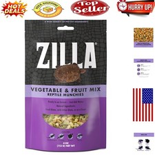Nutritious 4 oz. Vegetable  Fruit Mix for Reptiles - Quick  Natural Feeding